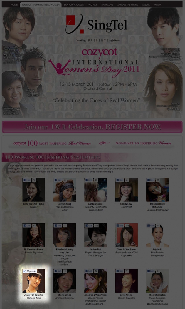 CozyCot 100 Most Inspiring Real Women