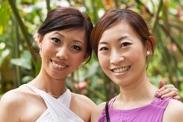 Claudine and I