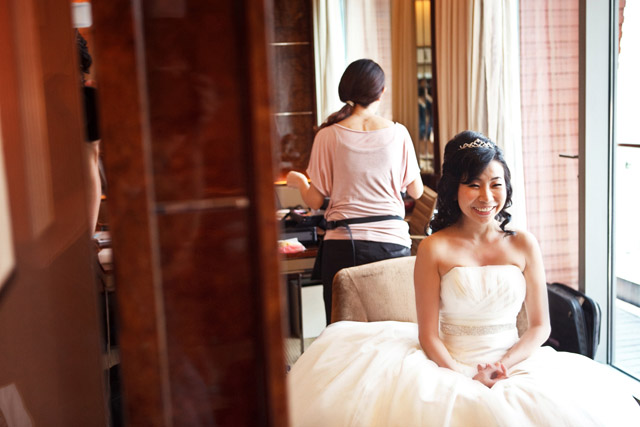 Cyndi's Wedding Makeup by TheLittleBrush Singapore Makeup Artist