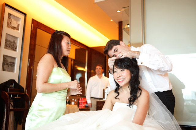 Cyndi's Wedding Makeup by TheLittleBrush Singapore Makeup Artist