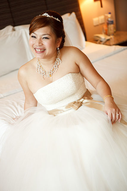 Irene's Wedding Makeup by TheLittleBrush Singapore Makeup Artist