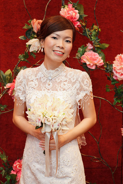 Kelly's Wedding Makeup by TheLittleBrush Singapore Makeup Artist