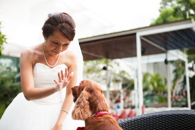 Clara's Wedding Makeup by TheLittleBrush Singapore Makeup Artist