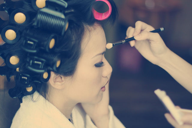 Lilian's Wedding Makeup by TheLittleBrush Singapore Makeup Artist