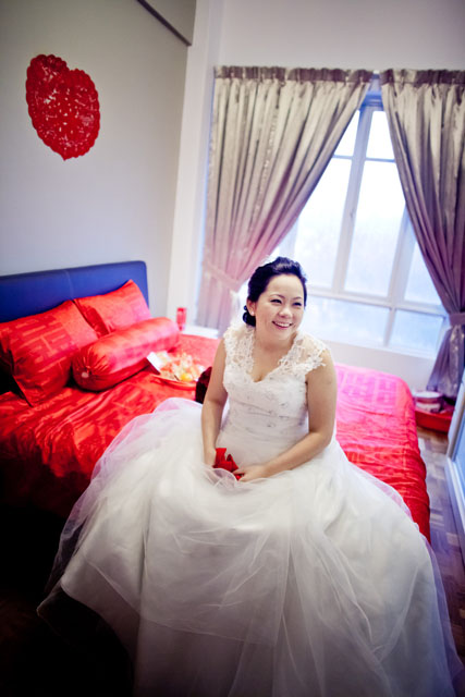 Tracy's Wedding Makeup by TheLittleBrush Singapore Makeup Artist