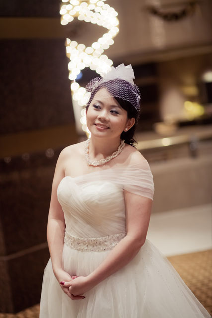 Tracy's Wedding Makeup by TheLittleBrush Singapore Makeup Artist