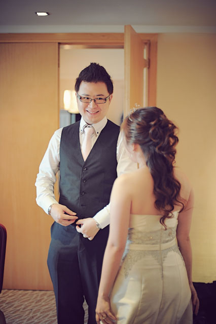 Emmeline's Wedding Day Makeup and Hair by TheLittleBrush Makeup Singapore