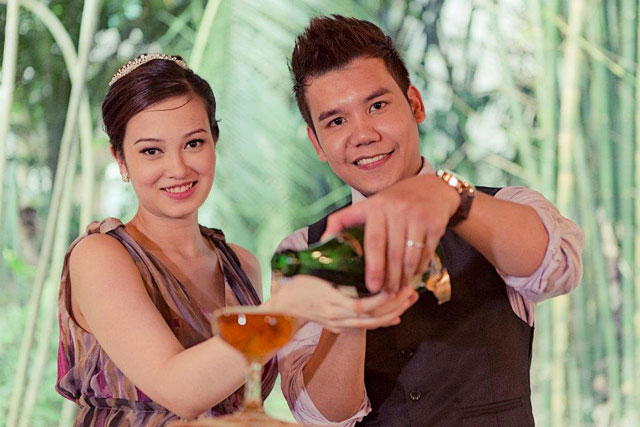 Ikka's Wedding Actual Day Makeup and Hair by TheLittleBrush Singapore Makeup Artist