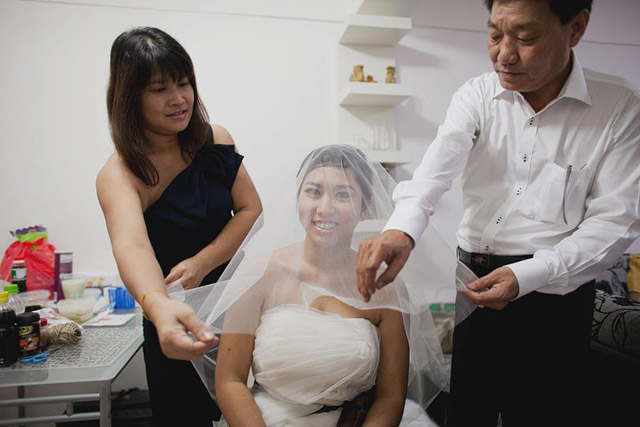 Christina's Wedding Day Makeup and Hair by TheLittleBrush Makeup Singapore