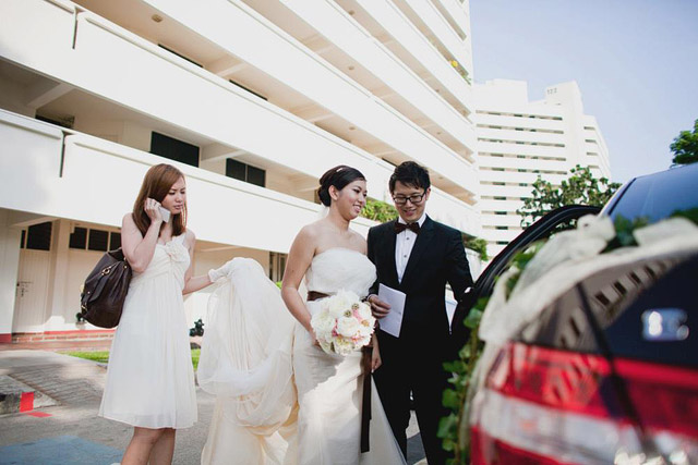 Christina's Wedding Day Makeup and Hair by TheLittleBrush Makeup Singapore