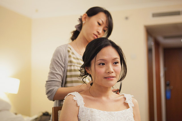 Agnes' Wedding Day Bridal Makeup and Hairstyling by Jovie Tan from TheLittleBrush Makeup