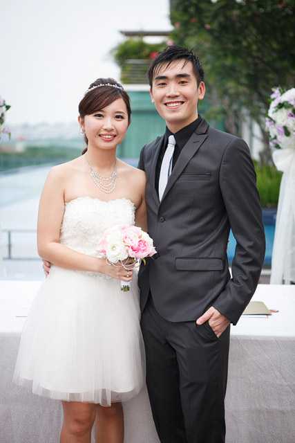 Stephanie's Solemnization Makeup and Hair by Jovie Tan from TheLittleBrush Singapore Makeup Artist