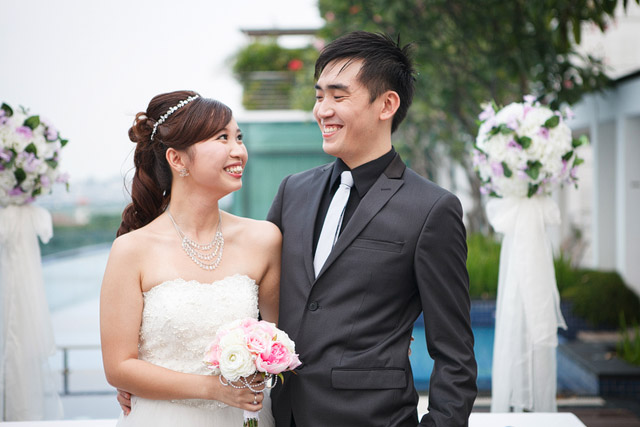 Stephanie's Solemnization Makeup and Hair by Jovie Tan from TheLittleBrush Singapore Makeup Artist