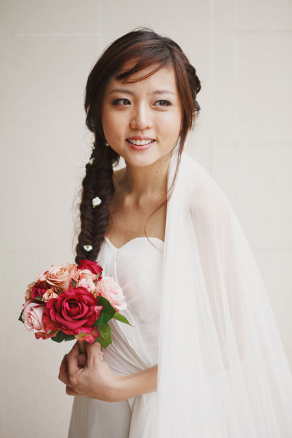 Yongsi's Wedding Makeup and Hairstyling by Jovie Tan from TheLittleBrush Makeup