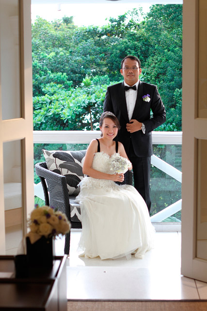 Koi's Wedding Day Bridal Makeup and Hairstyling by Jovie Tan from TheLittleBrush Makeup.