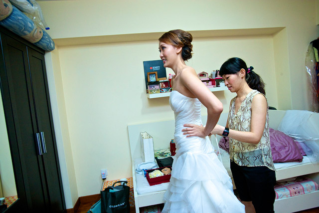 Yee Ling's Wedding Day Hair and Makeup by Jovie Tan from TheLittleBrush Makeup