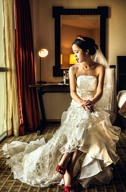 Song Yi's Wedding Day Hair and Makeup by Jovie Tan from TheLittleBrush Makeup