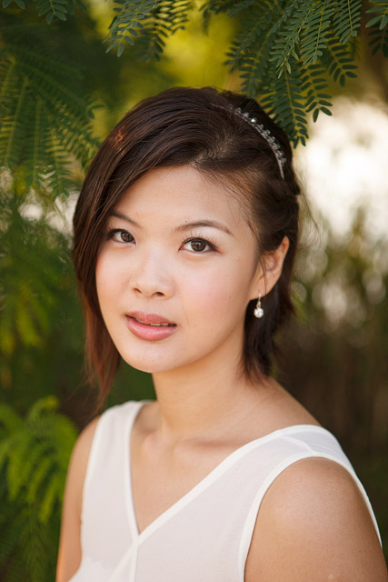 Audrey's Casual Pre-Wedding Jovie Tan from TheLittleBrush Makeup.
