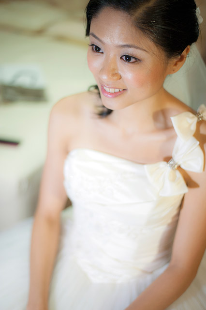 Chuan Tin's Wedding Day Hair and Makeup by Jovie Tan from TheLittleBrush Makeup.