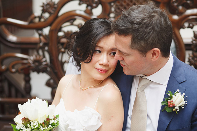 Pauline's Wedding Day Hair and Makeup by Jovie Tan from TheLittleBrush Makeup