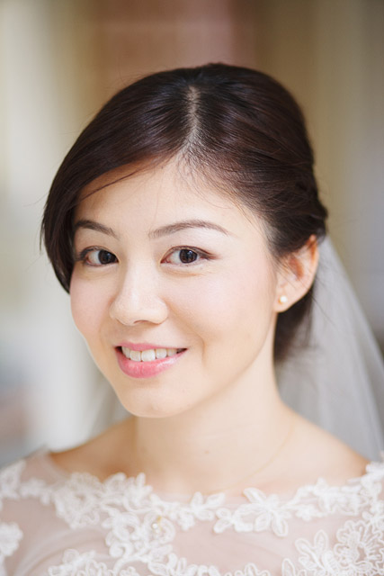 Sharon's Wedding Day Hair and Makeup by Jovie Tan from TheLittleBrush Makeup.