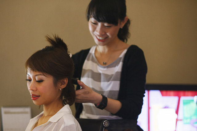 Midy's Wedding Day Hair and Makeup by Jovie Tan from TheLittleBrush Makeup.