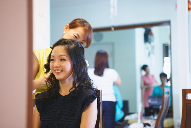 Shi Min's Solemnization Hair and Makeup by Jovie Tan from TheLittleBrush Makeup.