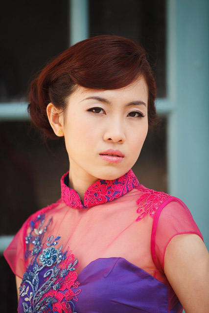 Yun Jia's Shanghai and Hangzhou Pre-Wedding Hair and Makeup by Jovie Tan from TheLittleBrush Makeup.