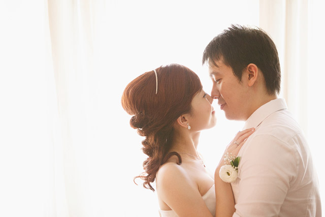 Yun Jia's Solemnization Hair and Makeup by Jovie Tan from TheLittleBrush Makeup.