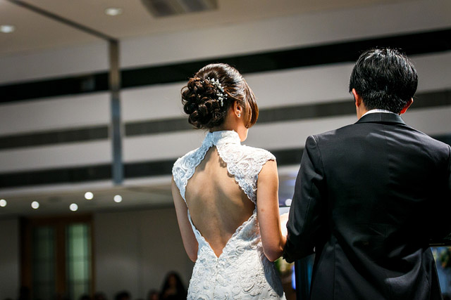 Li Xin's Wedding Hair and Makeup by Jovie Tan from TheLittleBrush Makeup Singapore.