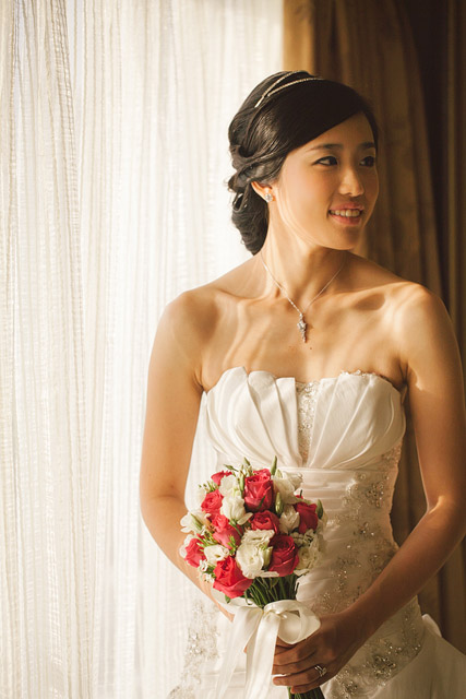 Glorijoy's Wedding Hair and Makeup by Jovie Tan from TheLittleBrush Makeup Singapore.