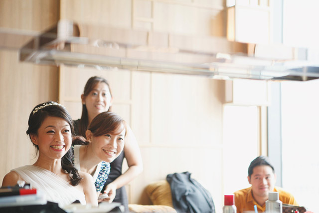 Jiamin's Wedding Day Makeup and Hair by Jovie Tan from TheLittleBrush Makeup Singapore.