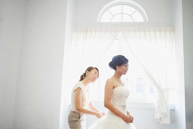 Jacqueline's Wedding Day Makeup and Hair by Jovie Tan from TheLittleBrush Makeup Singapore.