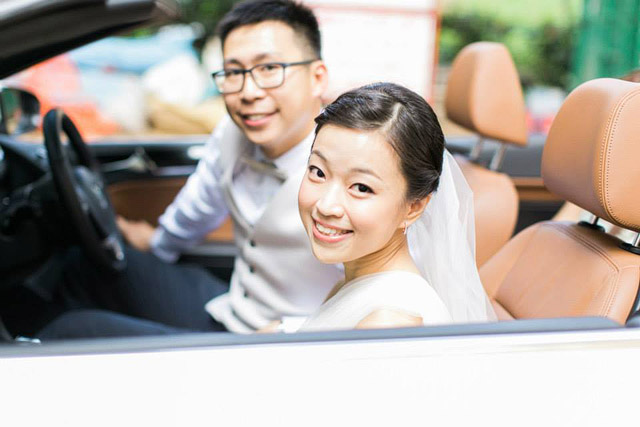 Jiamin's Wedding Day Makeup and Hair by Jovie Tan from TheLittleBrush Makeup Singapore.