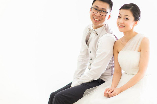 Jiamin's Wedding Day Makeup and Hair by Jovie Tan from TheLittleBrush Makeup Singapore.