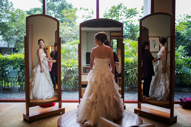 Yee Ling's wedding day makeup and hair by Jovie Tan from TheLittleBrush Makeup